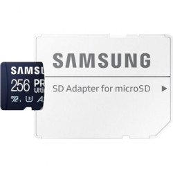 Tarjeta de memoria samsung pro ultimate 256gb microsd xc con adaptador/ clase 10/ 200mbs