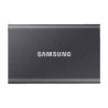 Disco externo ssd samsung portable t7 1tb/ usb 3.2/ gris