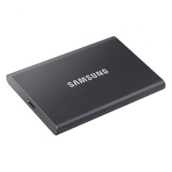 Disco externo ssd samsung portable t7 1tb/ usb 3.2/ gris