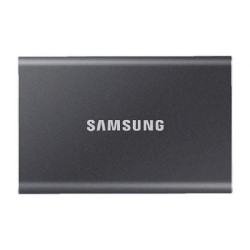 Disco externo ssd samsung portable t7 4tb/ usb 3.2/ gris