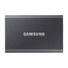 Disco externo ssd samsung portable t7 4tb/ usb 3.2/ gris