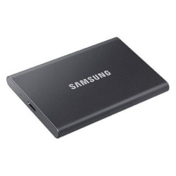 Disco externo ssd samsung portable t7 4tb/ usb 3.2/ gris