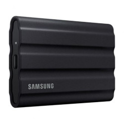 Disco externo ssd samsung portable t7 shield 1tb/ usb 3.2/ negro