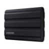 Disco externo ssd samsung portable t7 shield 1tb/ usb 3.2/ negro