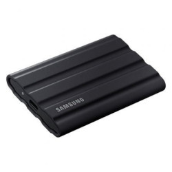 Disco externo ssd samsung portable t7 shield 1tb/ usb 3.2/ negro