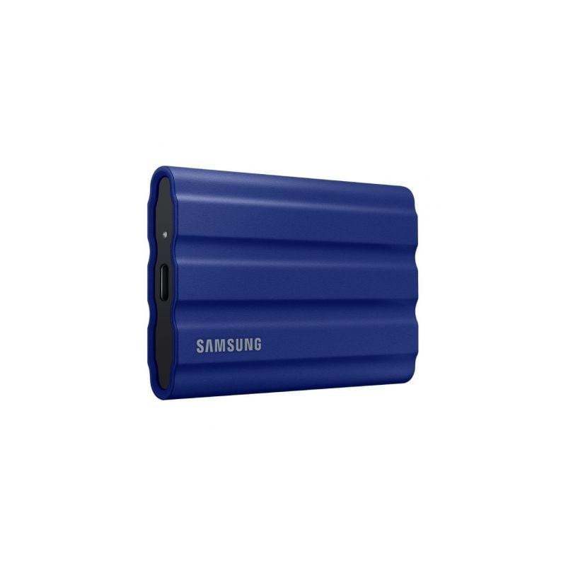 Disco externo ssd samsung portable t7 shield 1tb/ usb 3.2/ azul