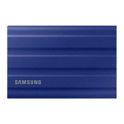 Disco externo ssd samsung portable t7 shield 1tb/ usb 3.2/ azul