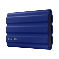 Disco externo ssd samsung portable t7 shield 2tb/ usb 3.2/ azul