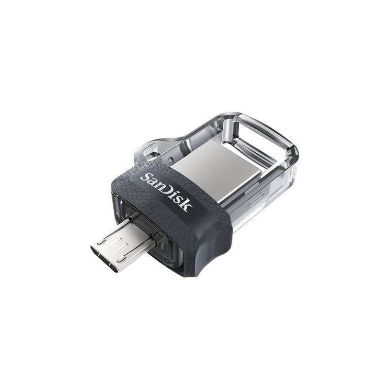 Pendrive 128gb sandisk dual m3.0 ultra usb 3.0/ microusb