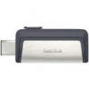 Pendrive 128gb sandisk dual usb tipo-c ultra usb 3.1/ tipo-c