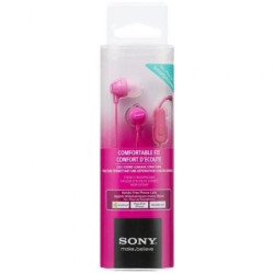 Auriculares intrauditivos sony mdr-ex15appi/ con micrófono/ jack 3.5/ rosas