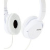 Auriculares sony mdr-zx110w/ jack 3.5/ blancos