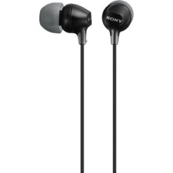 Auriculares intrauditivos sony mdrex15lpb/ jack 3.5/ negros