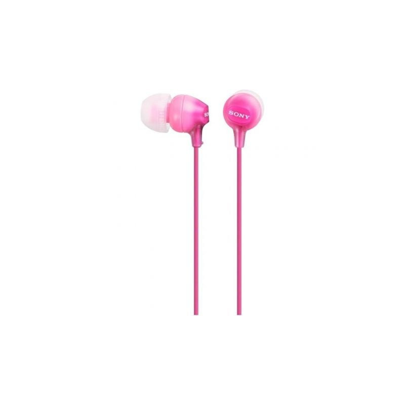 Auriculares intrauditivos sony mdrex15lpp/ jack 3.5/ rosas