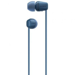 Auriculares inalámbrico intrauditivos sony wi-c100/ con micrófono/ bluetooth/ azules