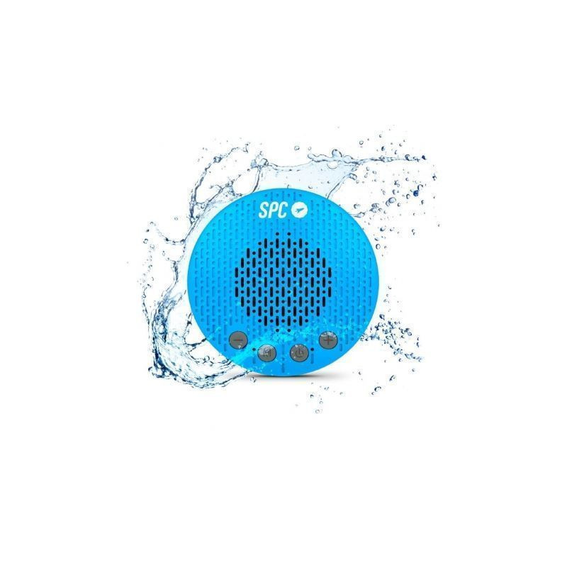 Altavoz con bluetooth spc bt splash 2/ 5w/ 1.0/ azul