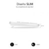 Teclado subblim business slim silencioso/ blanco