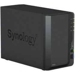 Nas synology diskstation ds223/ 2 bahías 3.5'- 2.5'/ 2gb ddr4/ formato torre