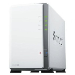 Nas synology diskstation ds223j/ 2 bahías 3.5'- 2.5'/ 1gb ddr4/ formato torre