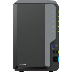 Nas synology diskstation ds224+/ 2 bahías 3.5'- 2.5'/ 2gb ddr4/ formato torre