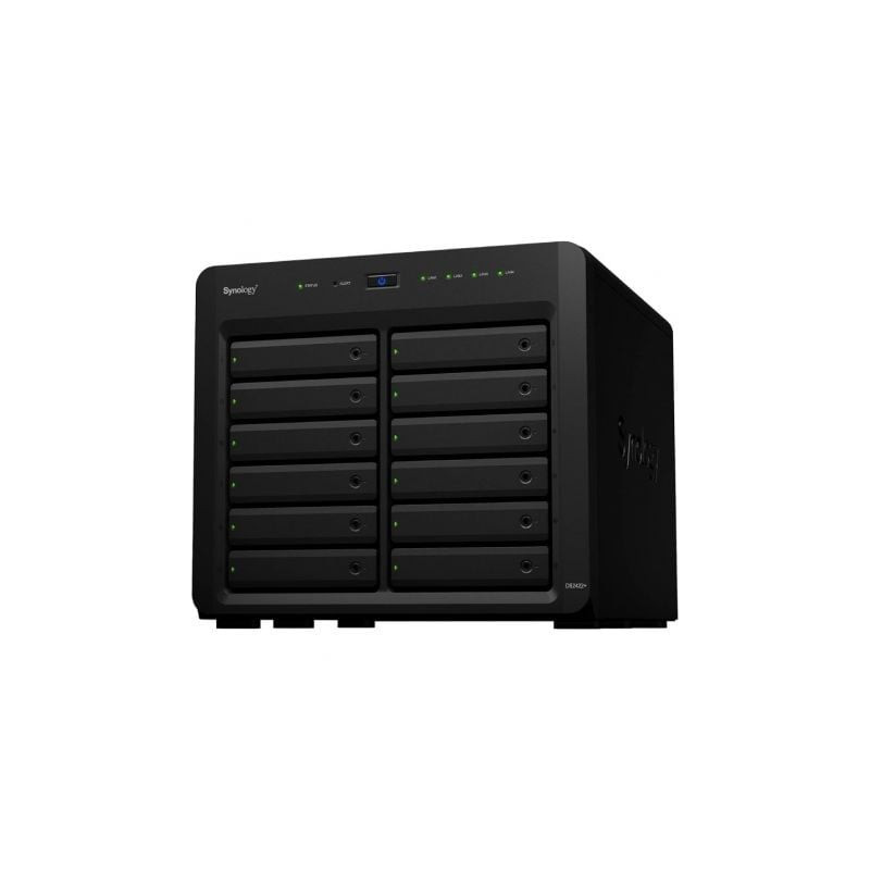 Nas synology diskstation ds2422+/ 12 bahías 3.5'- 2.5'/ 4gb ddr4/ formato torre