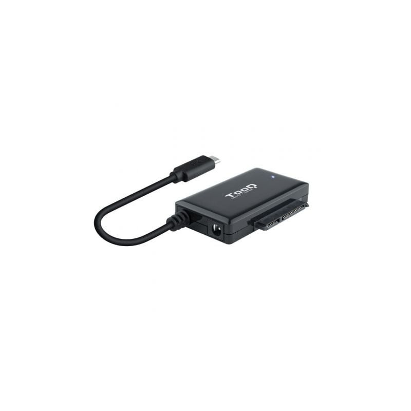 Adaptador para discos duros 2.5'/3.5' tooq tqhda-02c/ usb tipo-c macho - sata