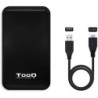 Caja externa para disco duro de 2.5' tooq tqe-2528b/ usb 3.1/ sin tornillos