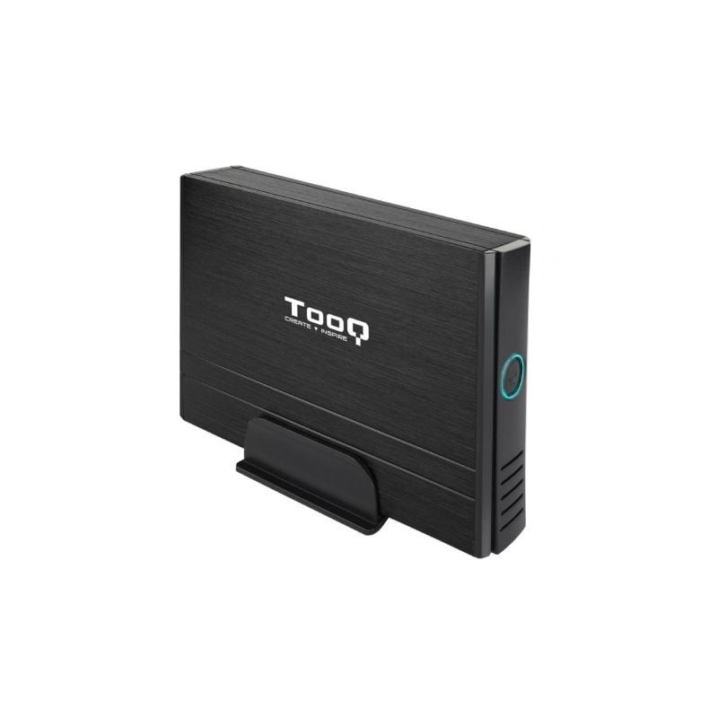 Caja externa para disco duro de 3.5' tooq tqe-3520b/ usb 2.0