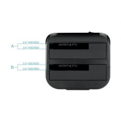 Docking station para discos duros tooq tqds-802b