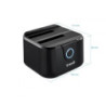 Docking station para discos duros tooq tqds-802b