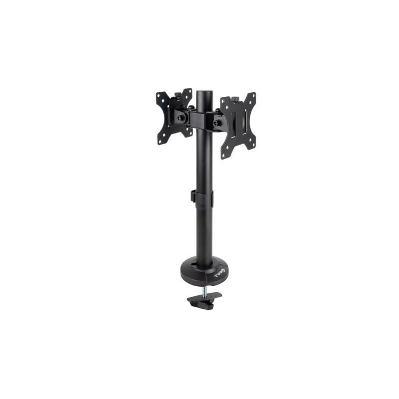 Soporte para 2 monitores tooq db1132tn-b/ hasta 8kg