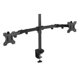 Soporte para 2 monitores tooq db1232tn-b/ hasta 8kg