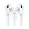 Auriculares intrauditivos tech one tech eartech hop tec1202/ con micrófono/ lightning/ blancos