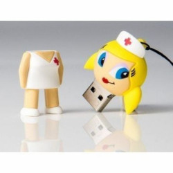 Pendrive 32gb tech one tech enfermera kitty usb 2.0