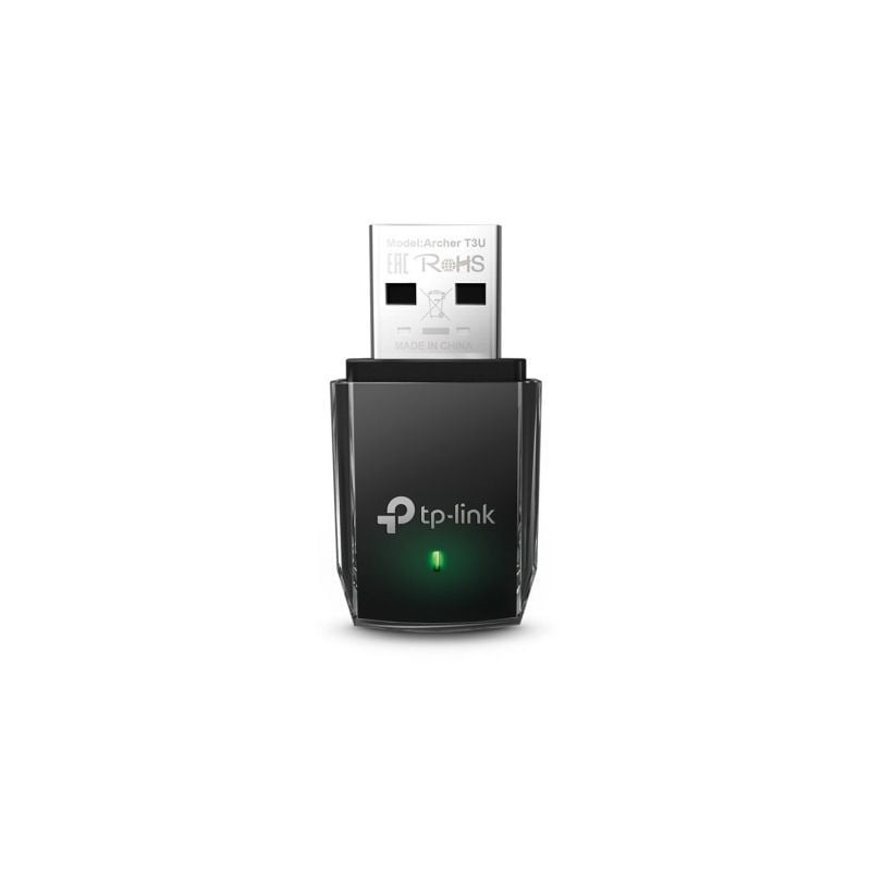 Mini adaptador usb - wifi tp-link archer t3u ac1300/ 1300mbps