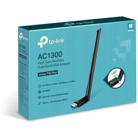 TP-Link Archer T3U Plus Adaptador USB WiFi AC1300