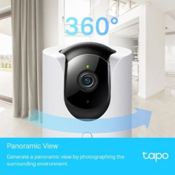 Cámara de videovigilancia tp-link tapo c225/ 120º/ visión nocturna/ control desde app