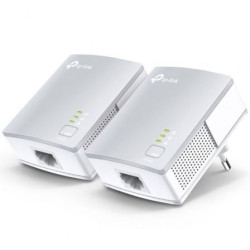 Adaptador powerline tp-link tl-pa4010kit 600mbps/ alcance 300m/ pack de 2