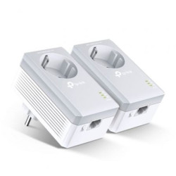 Adaptador powerline tp-link tl-pa4010p kit 600mbps/ alcance 300m/ pack de 2