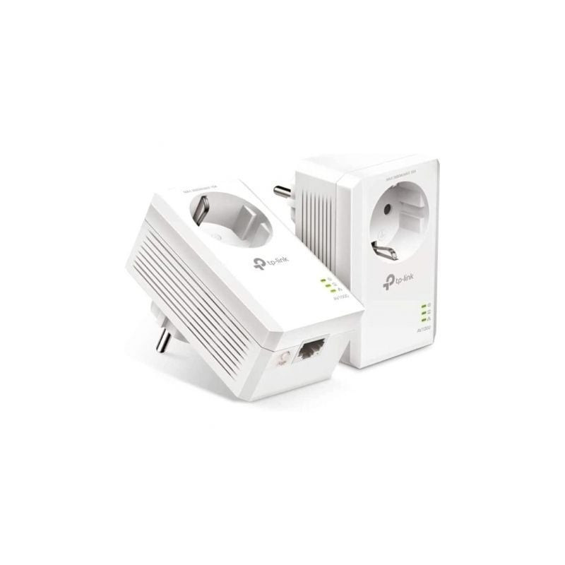 Adaptador powerline tp-link tl-pa7017p kit av1000 1000mbps/ alcance 300m/ pack de 2