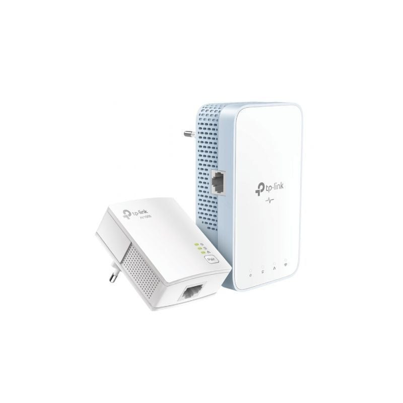 Adaptador powerline tp-link tl-wpa7517 kit 1000mbps/ alcance 300m/ pack de 2