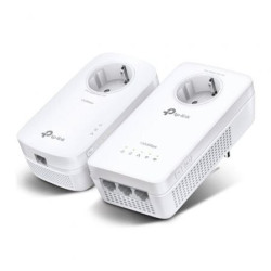 Adaptador powerline tp-link av1300 1300mbps/ alcance 300m/ pack de 2