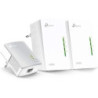 Adaptador powerline tp-link wpa4220tkit 500mbps/ alcance 300m/ pack de 3