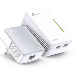 Adaptador powerline tp-link wpa4221kit 600mbps/ alcance 300m/ pack de 2