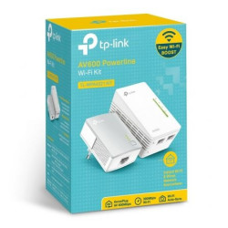 Adaptador powerline tp-link wpa4221kit 600mbps/ alcance 300m/ pack de 2