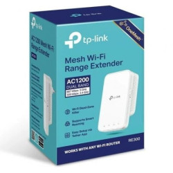 Repetidor inalámbrico tp-link re300 1200mbps