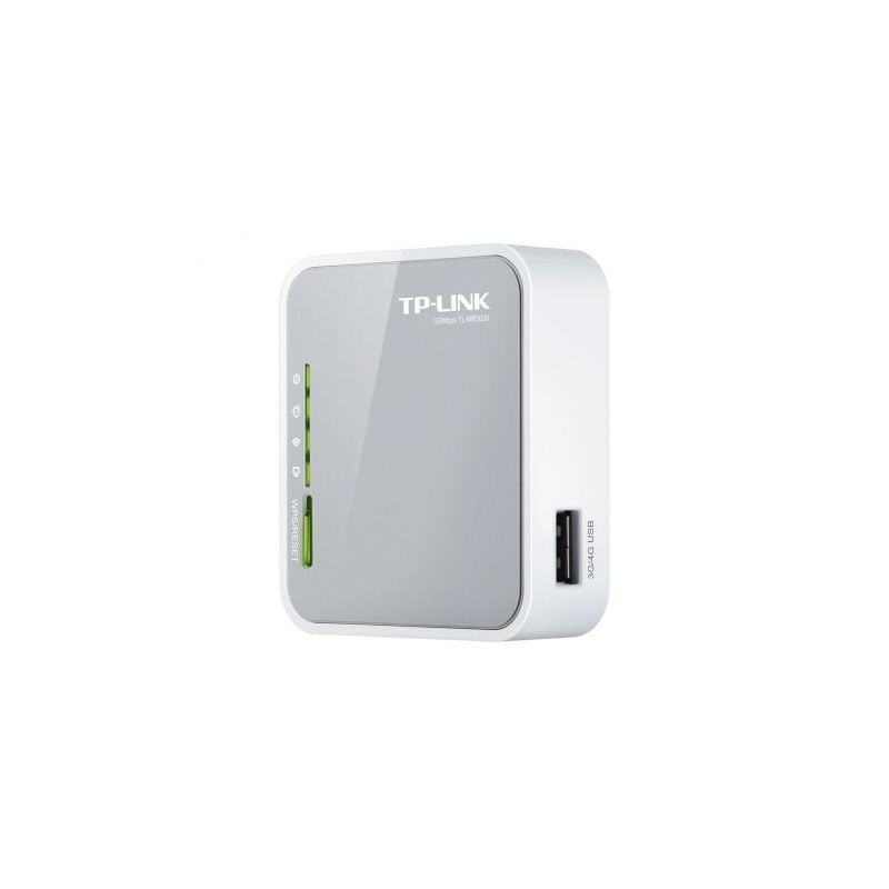 Router inalámbrico 3g tp-link tl-mr3020 150mbps/ 2.4ghz/ 1 antena/ wifi 802.11n/g/b