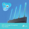 Router inalámbrico tp-link archer ax12/ wifi 6/ 1500 mbps/ 2.4ghz 5ghz/ 4 antenas/ wifi 802.11ax/ac/n/a/ - n/b/g