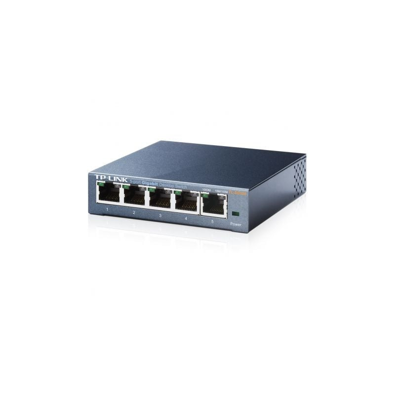 Switch tp-link tl-sg105 5 puertos/ rj-45 10/100/1000