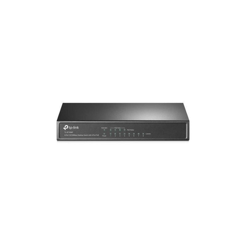 Switch tp-link sf1008p 8 puertos/ rj-45 10/100 poe